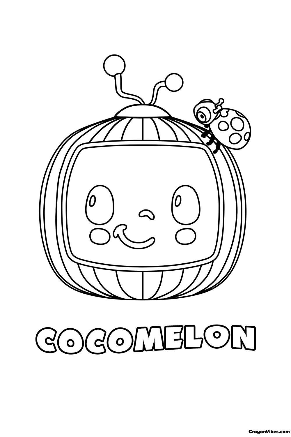 CoComelon Coloring Pages Free Printable for Kids